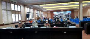 Ketua dan Wakil Ketua Dekranasda Lampung Selatan Ikuti Webinar HUT Ke-41 Dekranasda Secara Virtual