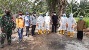 Tim Gugus Covid-19 Kecamatan Bunga Mayang Lampura Imbau Warga Taati Prokes