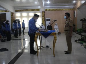 Bupati Lampung Utara Lantik 79 PNS Formasi 2018