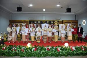Meriahkan HUT Ke-12 Tahun Kabupaten Tubaba, Pemkab Gelar Lomba Pakaian Adat Lampung Megow Pak