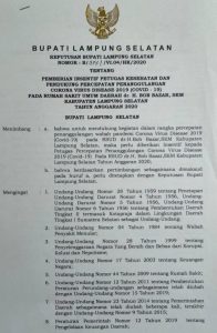 Soal Dugaan SK Bupati ‘Bodonk’, IKAM Lamsel Segera Lapor ke Kejati Lampung