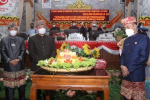 Bupati Budi Utomo Peringati HUT Ke-75 Kabupaten Lampung Utara