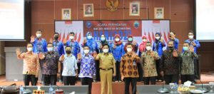 Virtual Meeting, Pemkab Lamsel Ikuti Peringatan HANI 2021