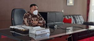 Bupati Lampung Selatan Ikuti Hari Terakhir Pembekalan Kepemimpinan Pemerintahan Dalam Negeri 2021
