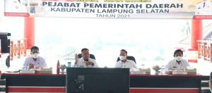 Evaluasi Indeks Inovasi Daerah OPD, Nanang Sempatkan Kirim Doa Untuk Almarhum Kadis Perikanan