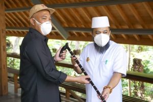 Bupati Umar Ahmad Terima Kunker Walikota Bengkulu di Tubaba