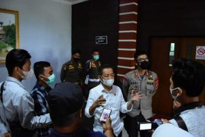 Wakil Bupati Tubaba Fauzi Hasan Pimpin Rakor Tindaklanjuti Instruksi Mendagri Tentang PPKM Berbasis Mikro