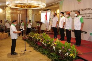 Ketum HKTI Moeldoko Lantik Bupati Umar Ahmad Sebagai Ketua DPD HKTI Lampung di Jakarta