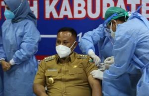 Catatkan 1.319 Kasus COVID-19 Dengan Nol Kematian, Capaian Vaksinasi di Lamsel Berdampak Positif