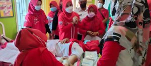 Ramaikan Kegiatan Musrenbangcam Kalianda, Dinas Dalduk dan KB Lampung Selatan Gelar Pelayanan KB MKJP
