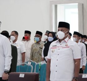 Bupati Lampung Selatan Nanang Ermanto Hadiri Acara Pengukuhan Dewan Pimpinan MUI
