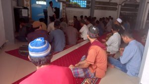 Warga Binaan Pemasyarakatan Khusyuk Ikuti Pembinaan Rohani Islam
