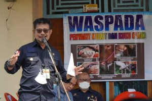 Menteri Pertanian RI Syahrul Yasin Limpo Kunker Di Tubaba