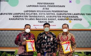 LHP LKPD 2021, Kabupaten Lampung Selatan kembali Raih WTP