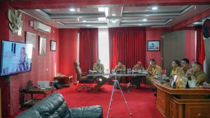 Bupati Lampung Selatan Ikuti Rakornas Pengawasan Intern tentang Belanja Produk Dalam Negeri