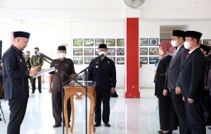 Wakil Bupati Lampung Selatan Lantik 79 Pejabat Struktural, Intji Indriati Jadi Kepala Disnakertrans
