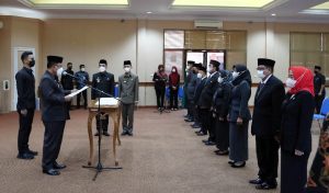 Bupati Lampung Selatan Kembali Lantik 9 Pejabat Struktural, Direktur RSUD Bob Bazar Dirotasi
