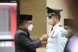 Isi Kekosongan Jabatan, Bupati Lampung Selatan Selatan Lantik 5 Pejabat Eselon III