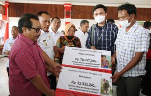 Kementerian Sosial Bersama Kitabisa.com Salurkan Atensi dan Donasi di Lampung Selatan