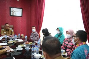 Exit Meeting, BPK RI Perwakilan Provinsi Lampung Audiensi dengan Bupati Lampung Selatan
