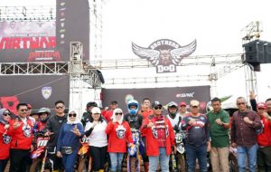 Kejuaraan Motorcross Sukses Digelar Di Sirkuit Way Ragom Lamsel, Ini Daftar Pemenangnya