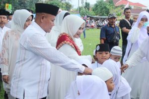 Ribuan Anak Usia Dini di Kecamatan Tanjung Bintang Ikuti Simulasi Manasik Haji