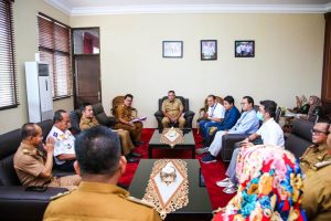 Bupati Lampung Selatan Terima Audiensi PT Angkasa Pura II