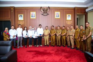 Bupati Lampung Selatan Exit Briefing Bersama BPK RI Perwakilan Provinsi Lampung