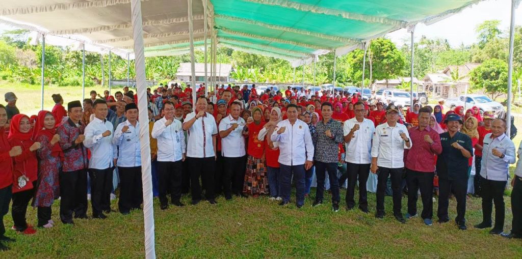 Tingkatkan Kualitas Tanaman Pangan, Kementan dan Komisi IV DPR RI Gelar Bimtek Bagi Petani Lampung Selatan