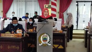 Rosdiana Siap Pimpinan Rapat Pansus Kepala Daerah Lamsel Ta-2022