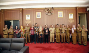 Bupati Lampung Selatan Terima Audiensi Dekan Fakultas Hukum Unila