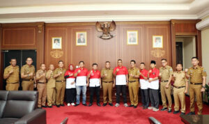 Jalin Sinergi, DPC PWRI Lamsel Audensi dengan Bupati Lampung Selatan