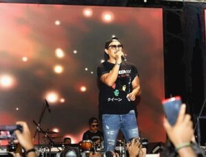 Dibuka Dengan Single Berakit-rakit, Band Jamrud Hentak Ribuan Pengunjung Lampung Selatan Expo 2023