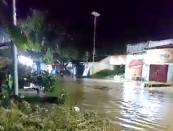 Diguyur Hujan Deras, Sejumlah Titik di Desa Canti Malam Ini Kebanjiran