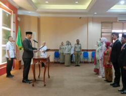 Kepala Kantor Pertanahan Lampung Selatan Lantik 3 Camat dan 2 Notaris Jadi PPAT dan PPATS