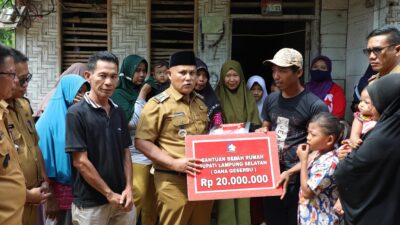 Dibantu Bupati Lampung Selatan, Warga Desa Bulok Ucap Syukur