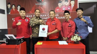 Nanang Ermanto Pendaftar Pertama Balon Kada PDIP Lamsel 2024