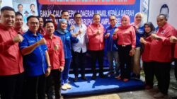 Sambangi Demokrat, Kandidat Petahana Nanang Ermanto Diteriaki Berpasangan Dengan Kader Internal Ini