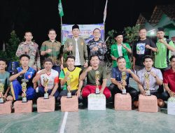 Peringatan HUT RI Ke-79, GP Anshor Lamsel Gelar Lomba Bulutangkis Antar Sesama Kader