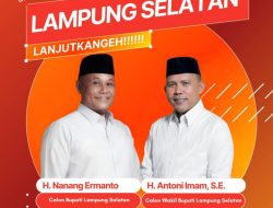 BREAKING NEWS : PDIP Resmi Usung Nanang Ermanto – Antoni Imam (Nanang Beriman) di Pilkada Lamsel 2024