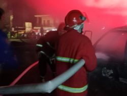 Sepulang Hadiri Sosialisasi Calon Bupati, 3 Orang Warga Lamsel Alami Luka Setelah Angkot Ditumpanginya Terbakar