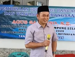 Agus Sartono Sosialisasi IPWK di Desa Sukabanjar