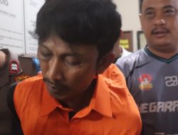 Begini Penampakan Tampang Pelaku Pembunuhan & Pemerkosaan Wanita di Perkebunan Karet Natar Saat Ditangkap Polisi