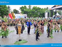 Lamsel Fest 2025, 6.573 Peserta Pawai Budaya Warnai HUT ke-69 Lampung Selatan