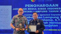 Musda JMSI Lampung, Bupati Egi Raih Anugerah Daerah Harmonis & Keberlanjutan