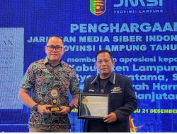 Musda JMSI Lampung, Bupati Egi Raih Anugerah Daerah Harmonis & Keberlanjutan