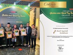 Penghargaan Bergengsi, BPRS Kotabumi Raih Award Indonesia Best Sharia Rural Bank 2026