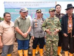 Dorong Swasembada Gula dan Tingkatkan Kesejahteraan Petani, Wabup Romli Hadiri Perluasan Tebu Rakyat di Bunga Mayang