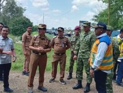 Perkuat Kebutuhan Air dan Sinergi Wilayah, Pangdam XXI/RI Tinjau Bendungan Way Rarem Bersama Bupati dan Dandim
