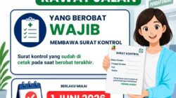 RSBB : Mulai 1 Juni, Pasien Rawat Jalan Peserta BPJS Wajib Kontrol Sesuai Jadwal di Surat Rujukan